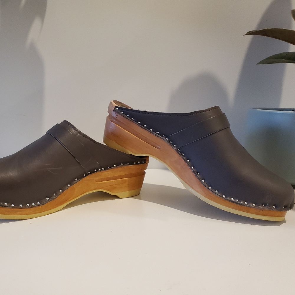 Classic Swedish Wood Clog by Troentorp